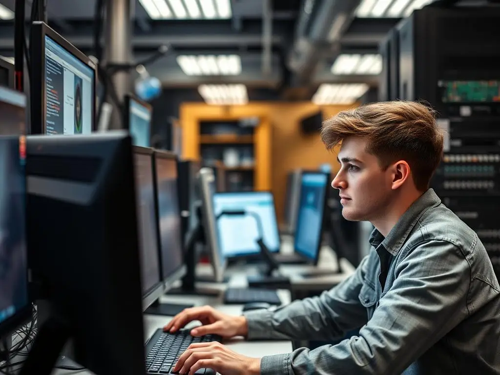Absolwent technikum pracujący w zawodzie technika informatyka - liceum czy technikum