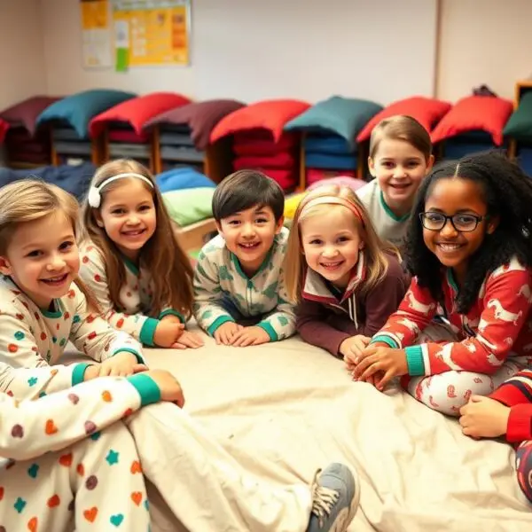 Nocowanie w szkole: Super przygoda! Pomysły i organizacja